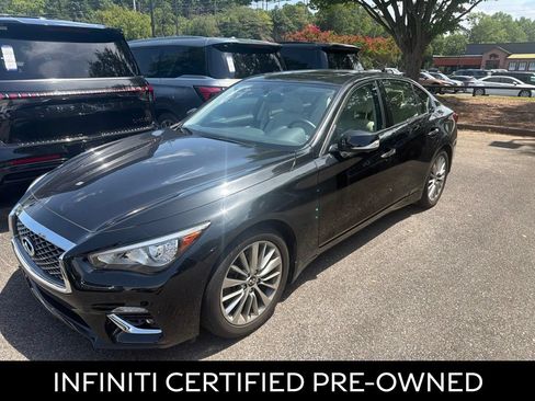 Certified 2023 INFINITI Q50 Luxe w/ Cargo Package RWD image 8
