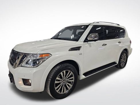 Used 2019 Nissan Armada Platinum w/ Captain's Chairs Package image 9