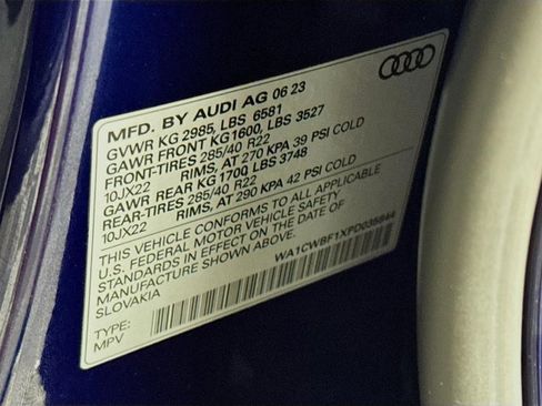 Used 2023 Audi SQ8 Prestige w/ Prestige Package image 34