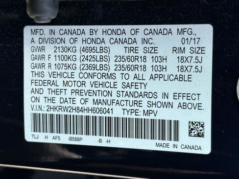 Used 2017 Honda CR-V EX-L image 15