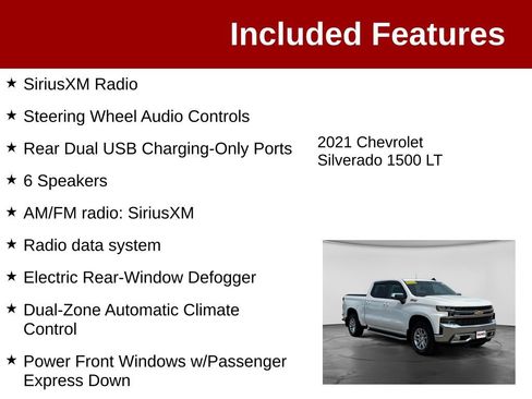 Used 2021 Chevrolet Silverado 1500 LT AWD/4WD image 4