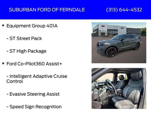 Used 2021 Ford Explorer ST w/ Equipment Group 401A AWD/4WD image 4