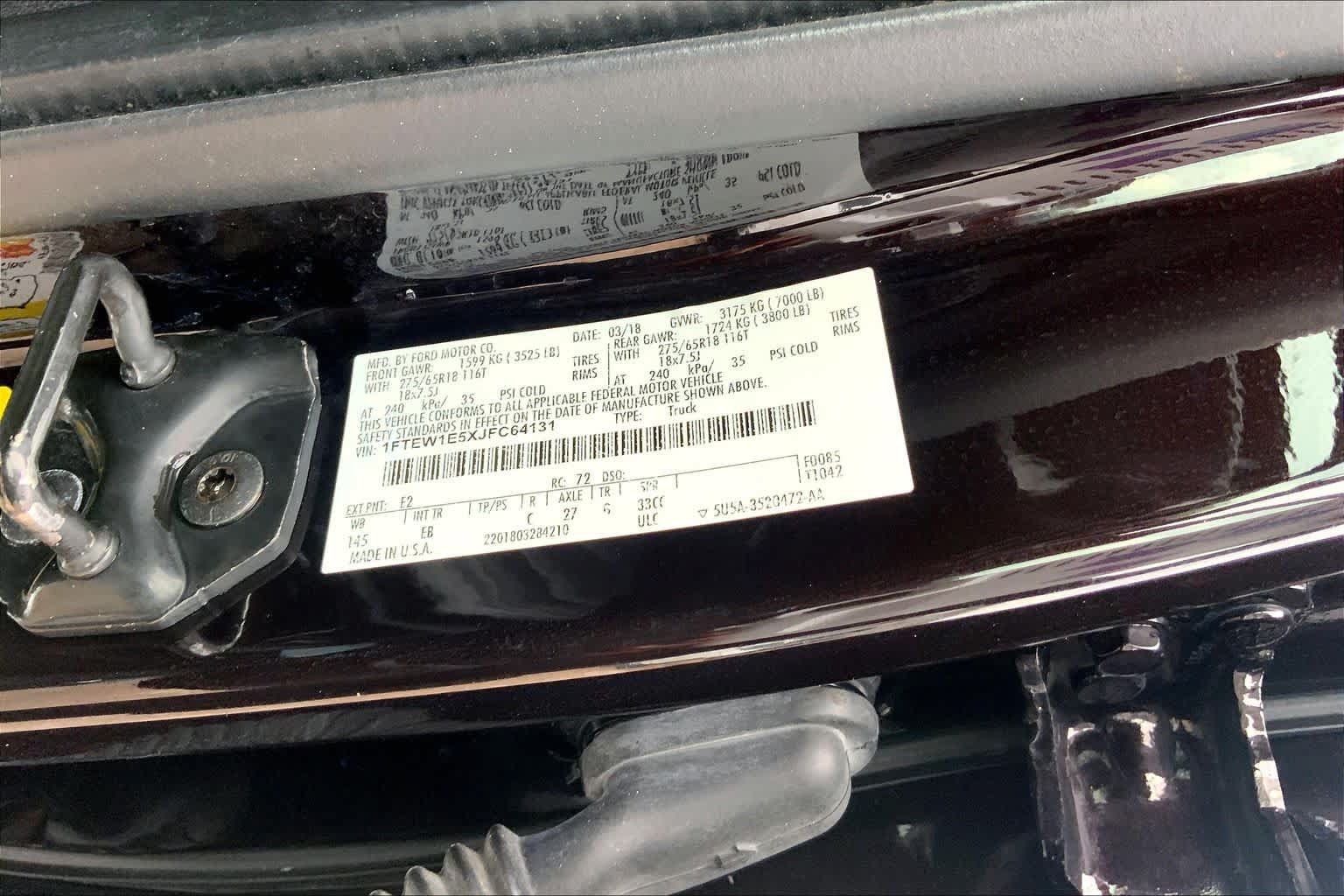Used 2018 Ford F150 Lariat AWD/4WD image 32