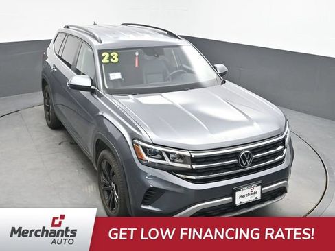 Used 2023 Volkswagen Atlas SE w/ Black Wheel Package AWD/4WD image 34