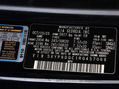 Used 2024 Kia Telluride S w/ S Sunroof Package AWD/4WD image 41