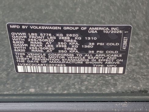 New 2026 Volkswagen Atlas Cross Sport SE image 37