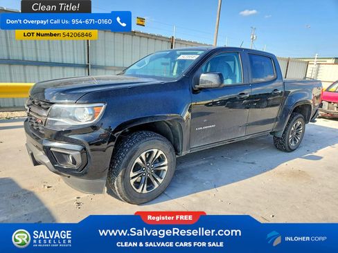 Used 2021 Chevrolet Colorado Z71 RWD image 1