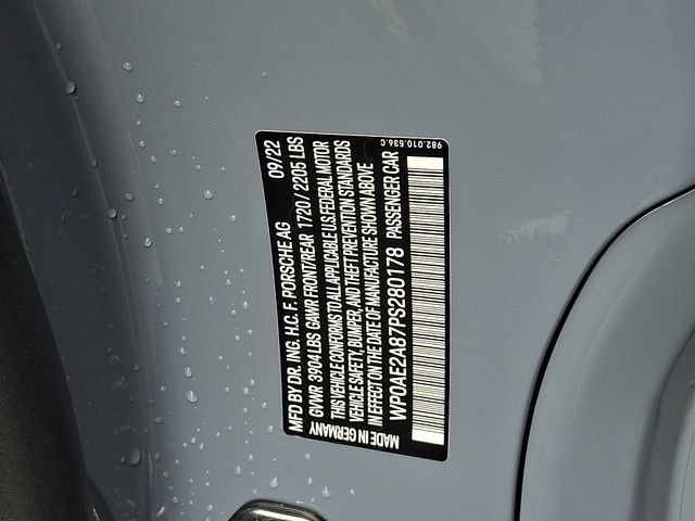 Certified 2023 Porsche 718 Cayman GT4 RS RWD image 29