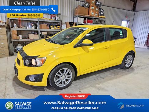 Used 2015 Chevrolet Sonic LT w/ LT Promotional Package FWD image 1
