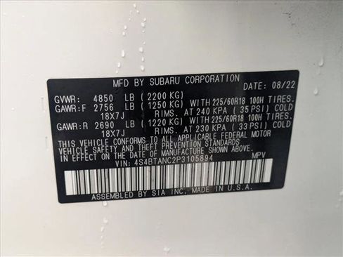 Used 2023 Subaru Outback Limited image 24