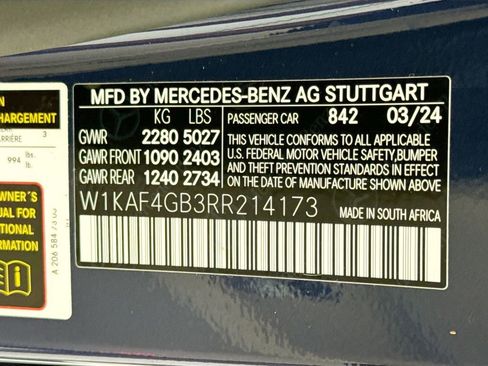 Certified 2024 Mercedes-Benz C 300 Sedan image 34