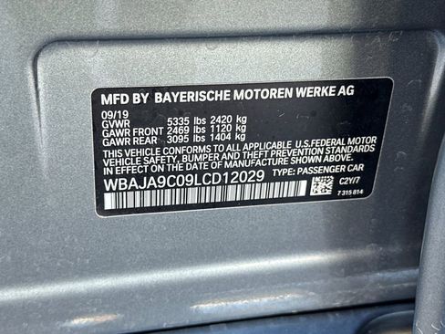 Used 2020 BMW 530e 530e iPerformance w/ Convenience Package image 34