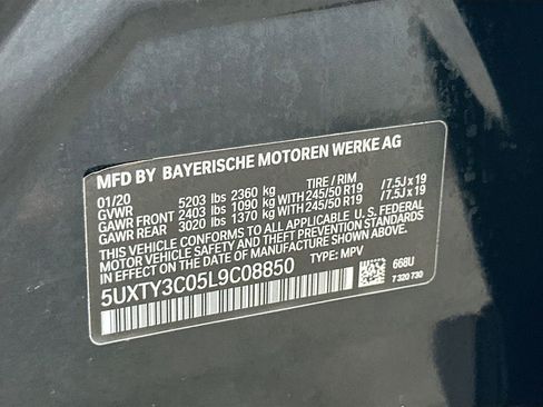 Used 2020 BMW X3 sDrive30i w/ Convenience Package image 34