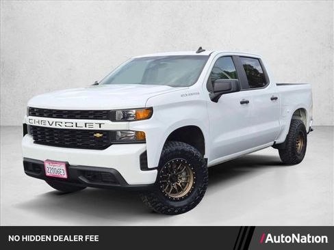 Used 2021 Chevrolet Silverado 1500 Custom RWD image 1