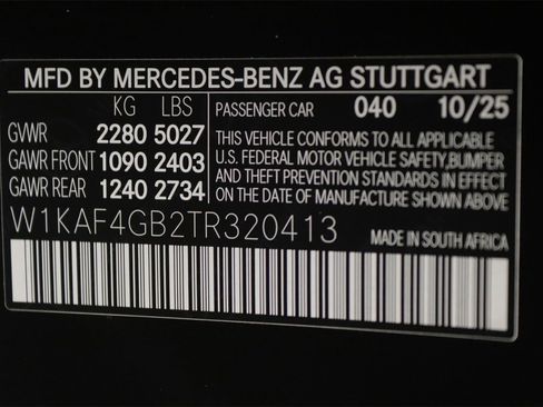 New 2026 Mercedes-Benz C 300 Sedan image 15