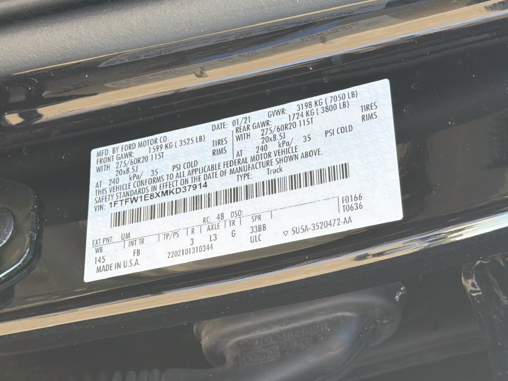 Used 2021 Ford F150 XLT w/ Equipment Group 302A High AWD/4WD image 34