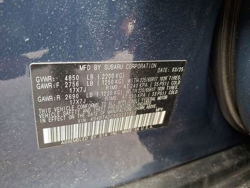 Certified 2025 Subaru Outback Premium w/ Popular Package #1A image 27