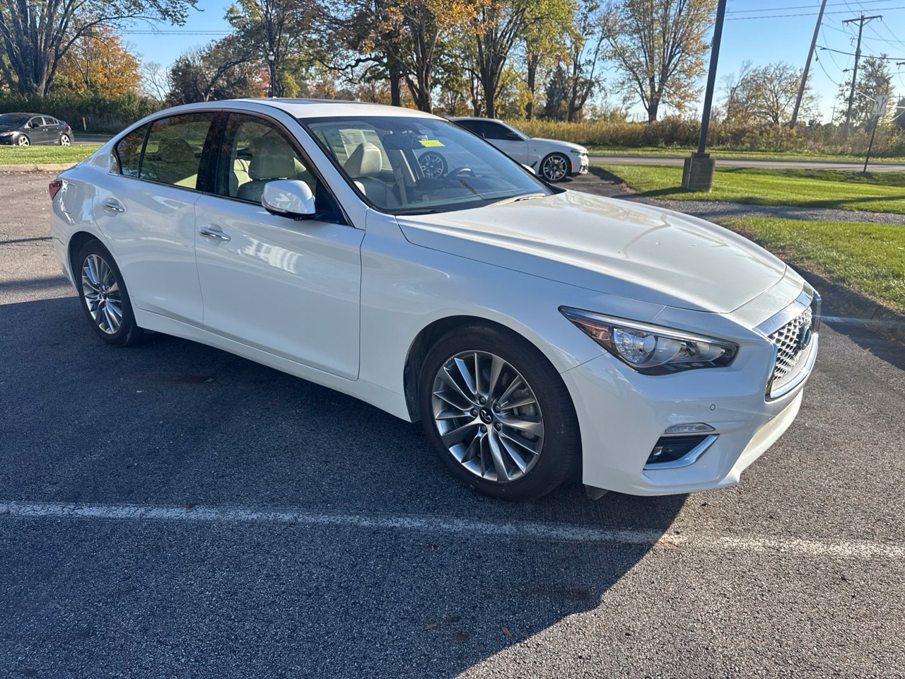 Used 2024 INFINITI Q50 Luxe AWD/4WD image 3