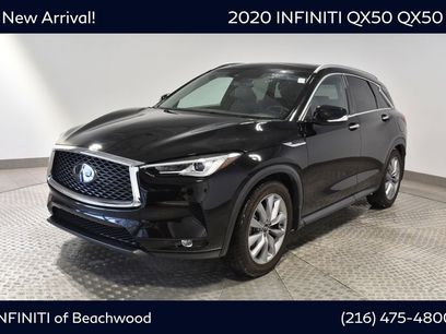 Used 2020 INFINITI QX50 Luxe w/ Navigation Package