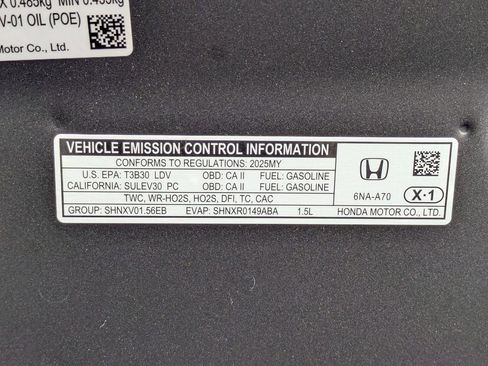 Certified 2025 Honda Accord LX image 23