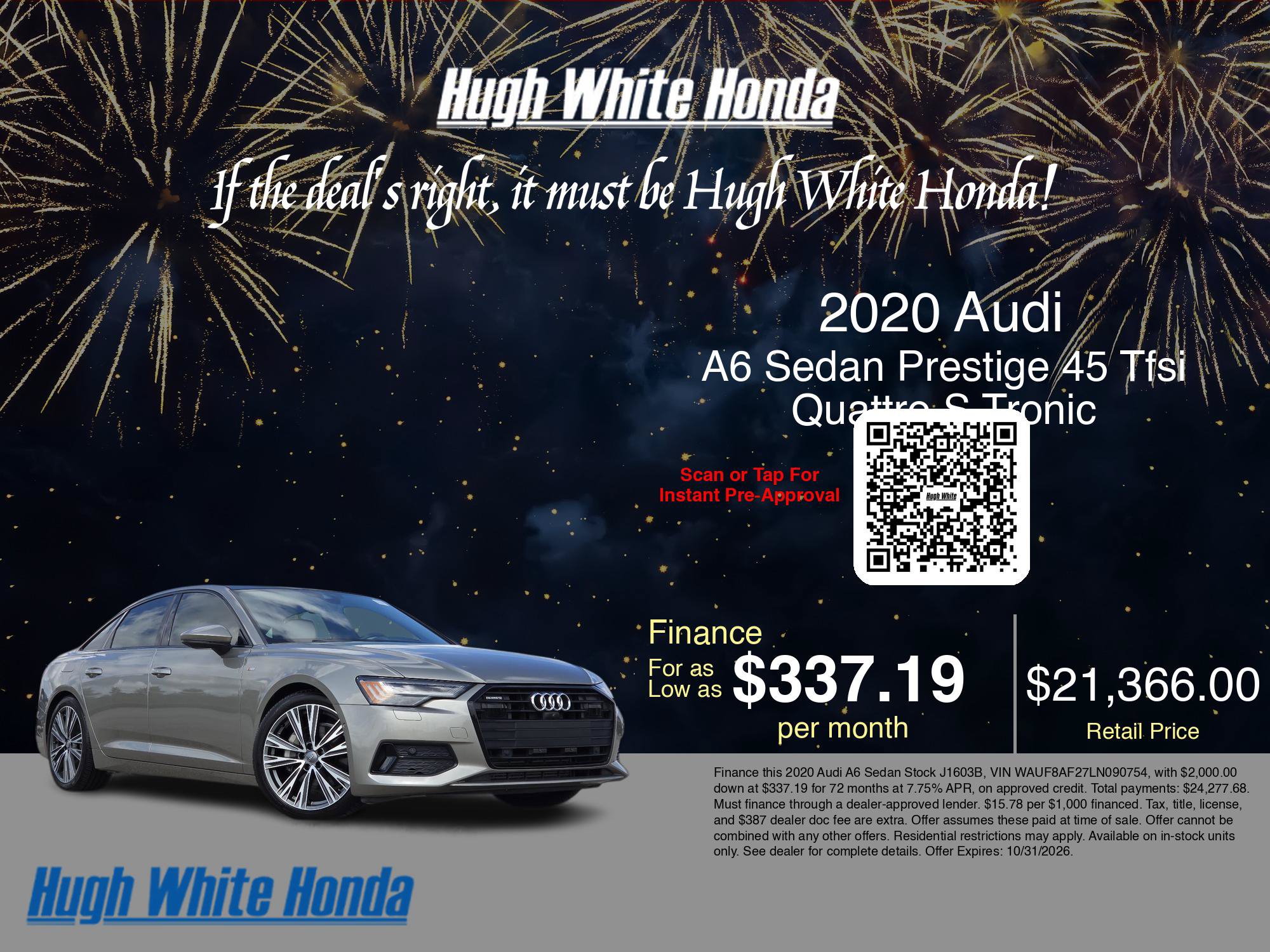 Used 2020 Audi A6 2.0T Prestige AWD/4WD image 5