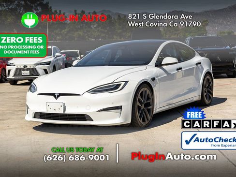 Used 2021 Tesla Model S Long Range AWD/4WD image 1
