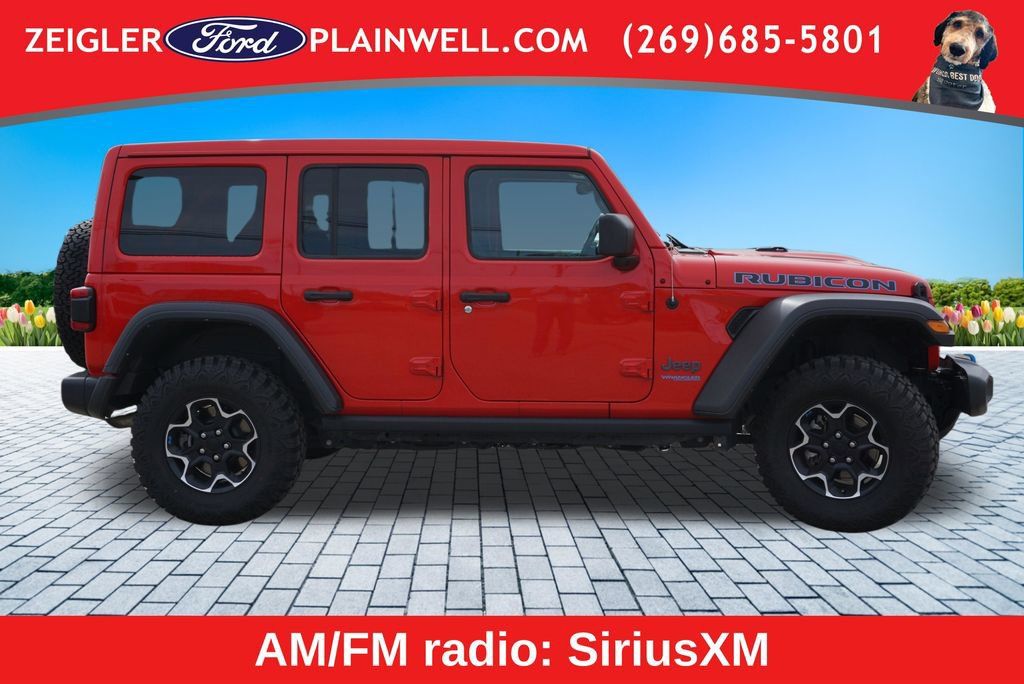 Used 2022 Jeep Wrangler Unlimited Rubicon 4xe w/ Cold Weather Group AWD/4WD image 6