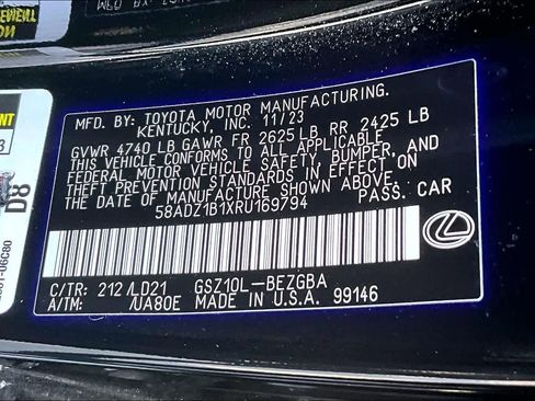 Used 2024 Lexus ES 350 w/ Premium Package image 34