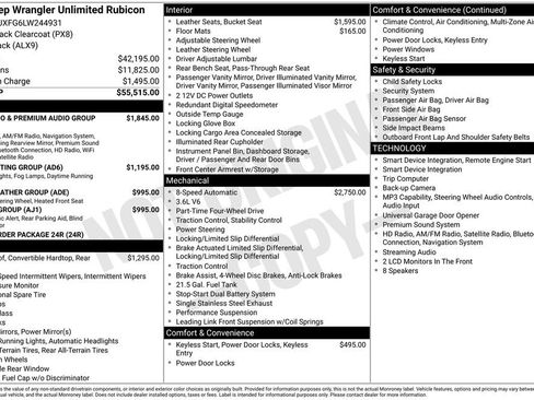 Certified 2020 Jeep Wrangler Unlimited Rubicon AWD/4WD image 13