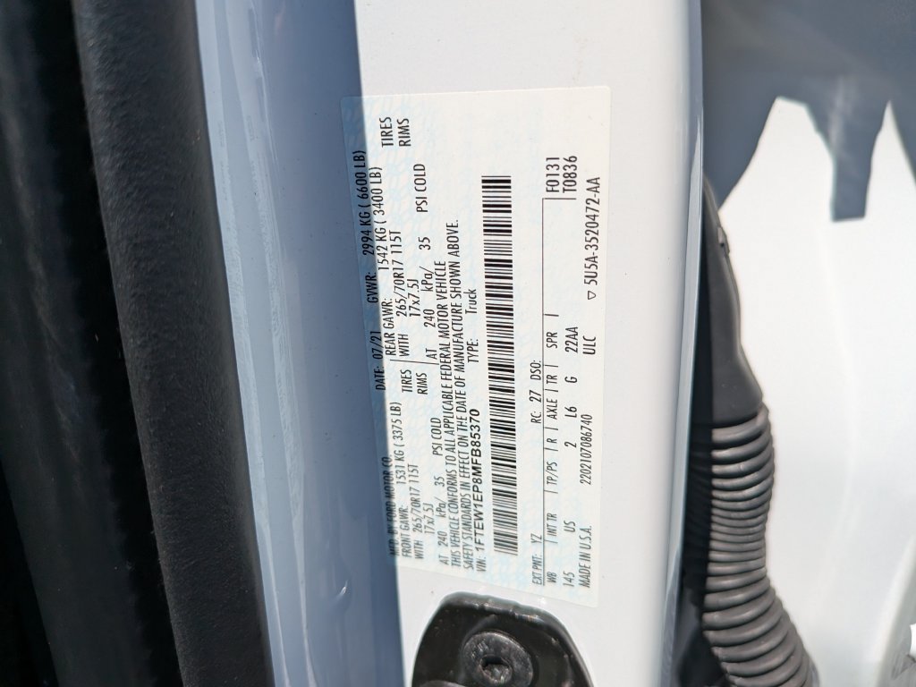 Certified 2021 Ford F150 XLT w/ Equipment Group 301A Mid AWD/4WD image 43