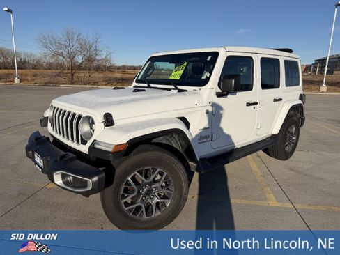 Used 2024 Jeep Wrangler Sahara w/ Technology Group image 1