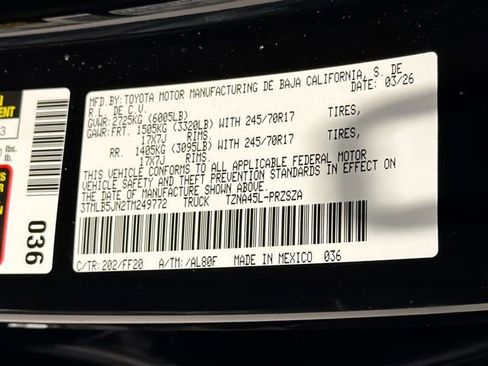New 2026 Toyota Tacoma SR5 AWD/4WD image 24