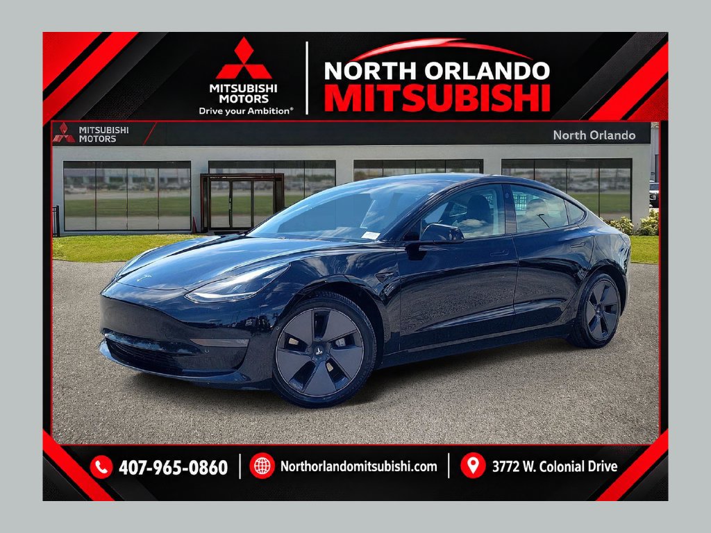Used 2021 Tesla Model 3 Long Range AWD/4WD image 1