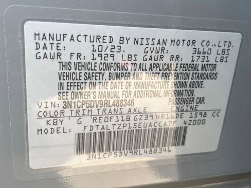 Used 2024 Nissan Kicks SR w/ SR Premium Package FWD image 29