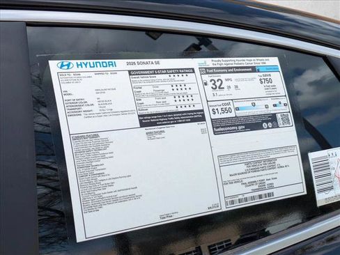 New 2026 Hyundai Sonata SE FWD image 23