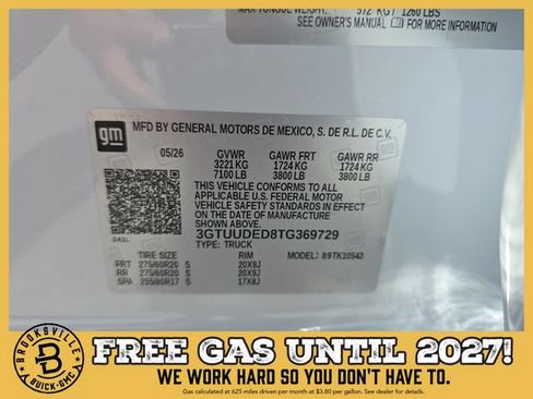 New 2026 GMC Sierra 1500 SLT w/ SLT Premium Plus Package AWD/4WD image 31