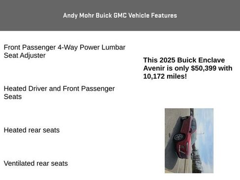 Used 2025 Buick Enclave Avenir image 15