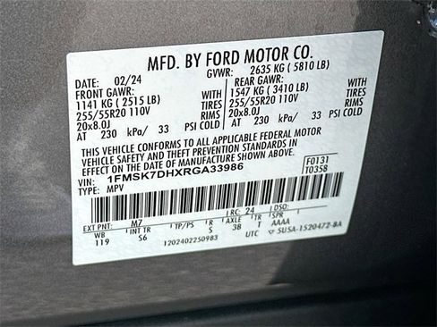 Used 2024 Ford Explorer XLT w/ Equipment Group 202A image 30
