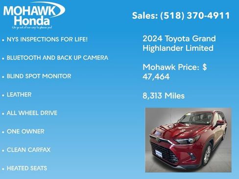 Used 2024 Toyota Grand Highlander AWD image 7
