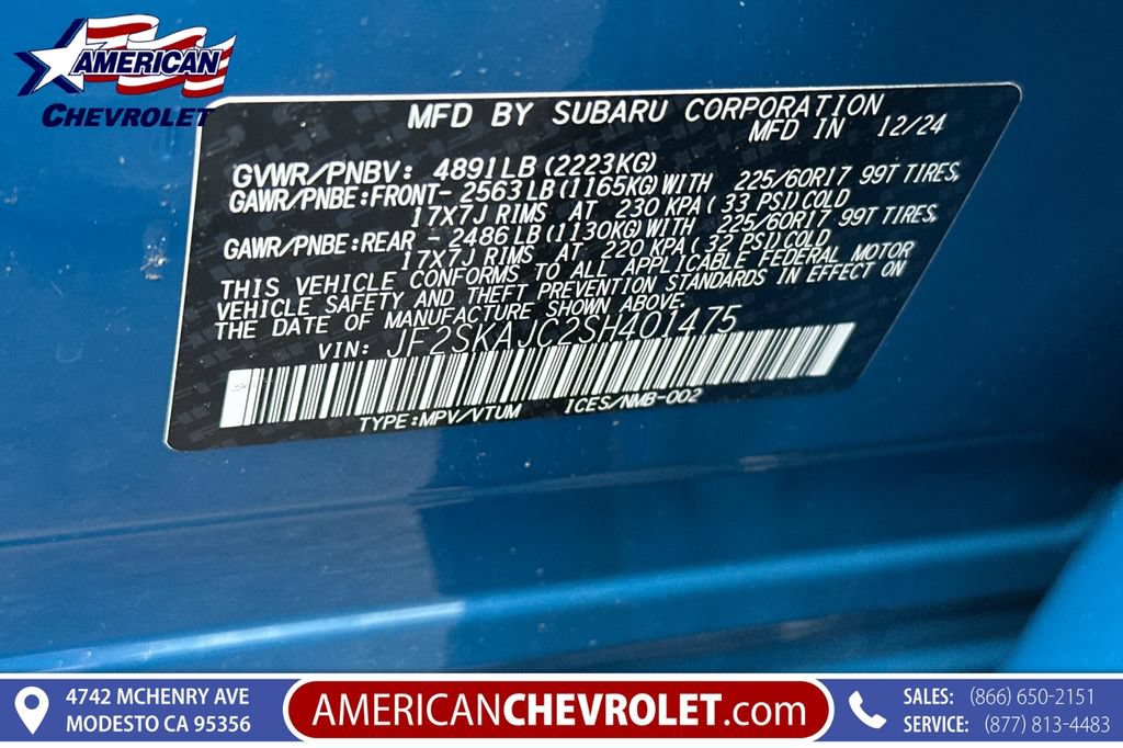 Used 2025 Subaru Forester Wilderness AWD/4WD image 41