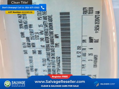 Used 2015 Ford Escape S FWD image 17