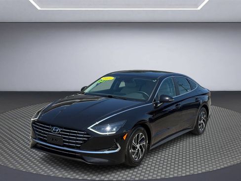 Used 2021 Hyundai Sonata Blue FWD image 3