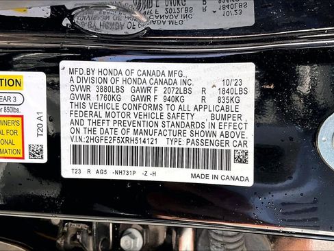 Used 2024 Honda Civic Sport image 16