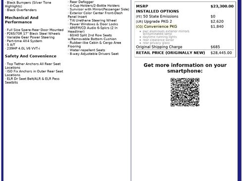 Used 2007 Toyota FJ Cruiser 4WD image 3