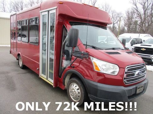 Used 2016 Ford Transit 350 156 DRW w/ Shuttle Bus Prep Package image 3