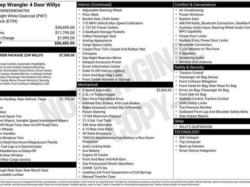 Used 2025 Jeep Wrangler Willys image 78