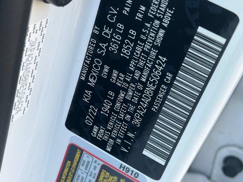 Used 2022 Kia Rio S FWD image 26