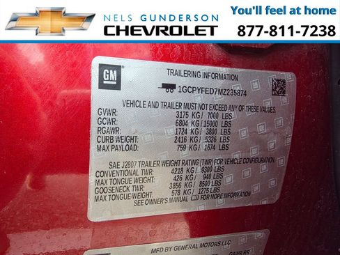 Used 2021 Chevrolet Silverado 1500 LT Trail Boss w/ Convenience Package II AWD/4WD image 30
