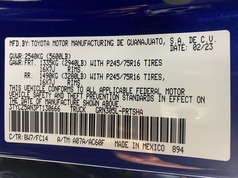 Certified 2023 Toyota Tacoma SR5 image 24