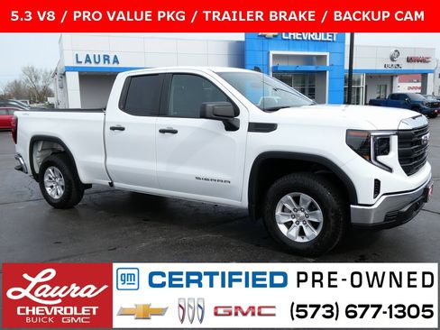 Certified 2025 GMC Sierra 1500 Pro w/ Pro Value Package image 1